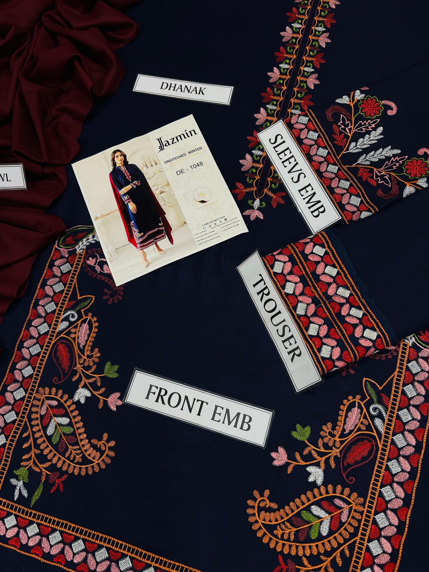 BRAND NAME* JAZMIN

 *FABRIC* Dhanak winter