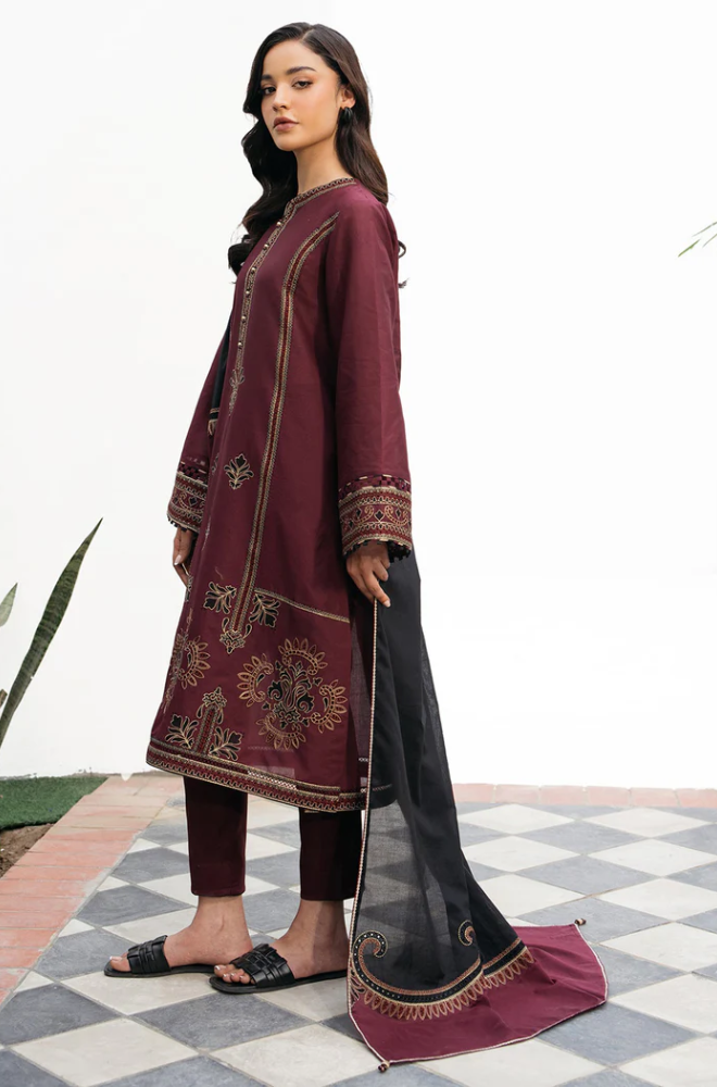 Jazmin Dhanak Unstiched 3 PIECE