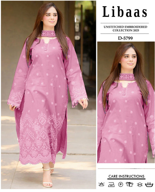 LIBAAS - 2 PIECE UNSTICED IN DHANAK